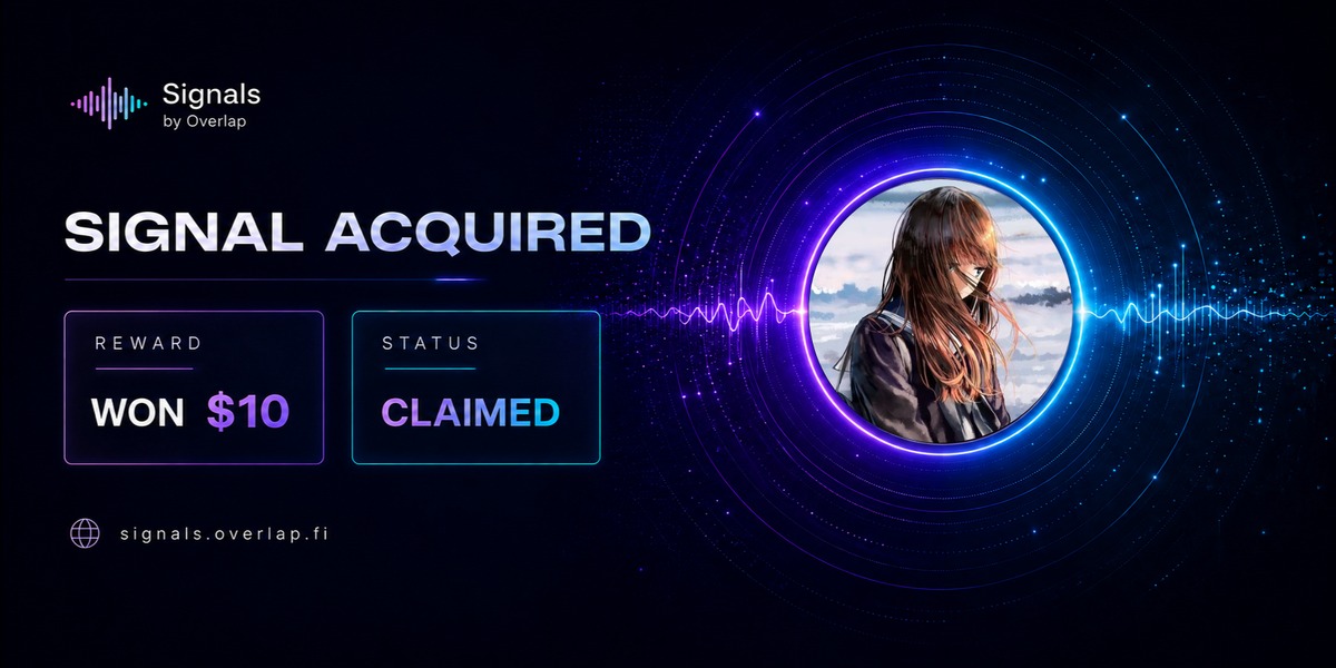 Shany | (✧ᴗ✧) won on Signals