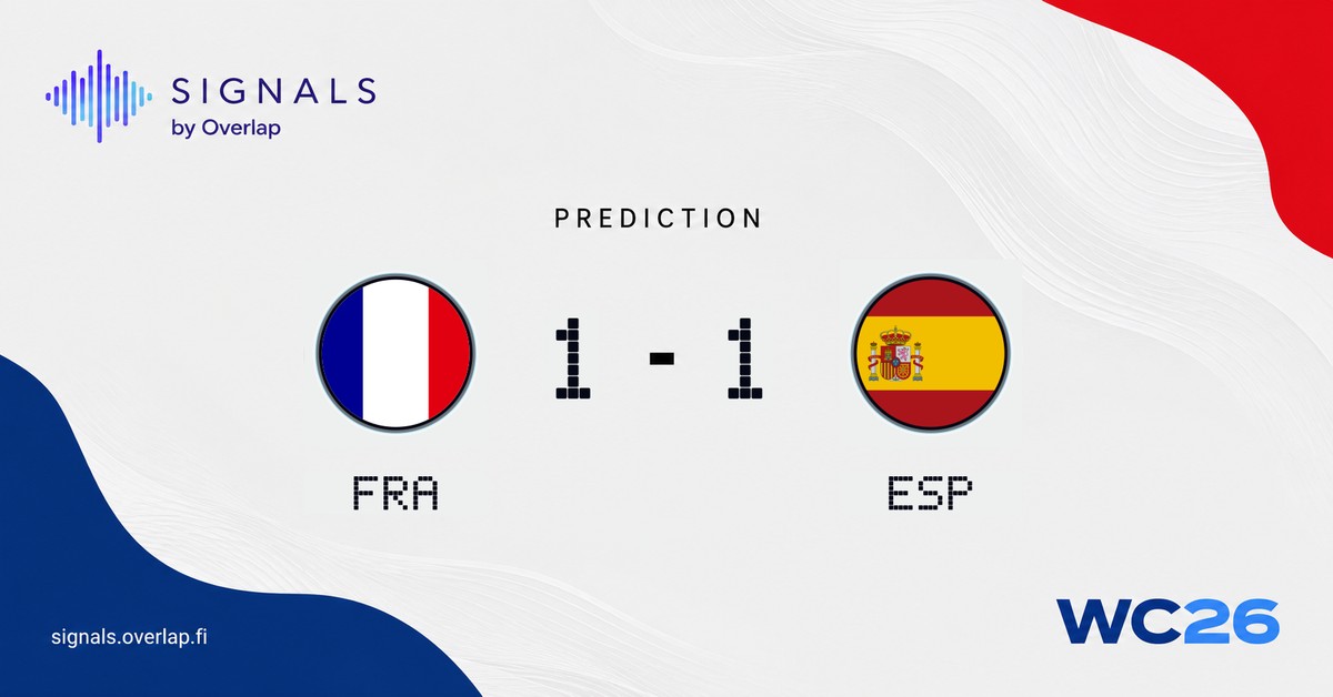 France 1-1 Spain