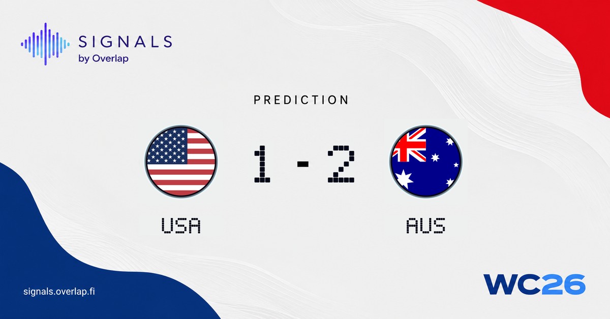 United States 1-2 Australia