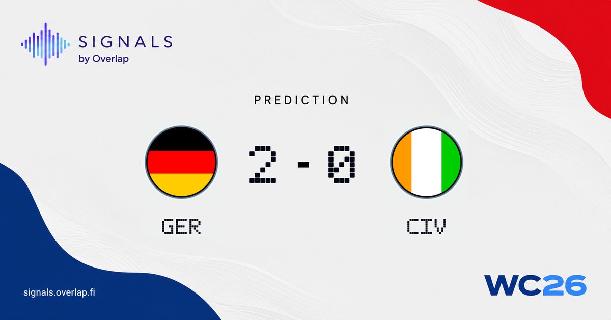 Germany 2-0 Ivory Coast