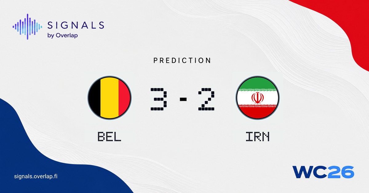 Belgium 3-2 Iran