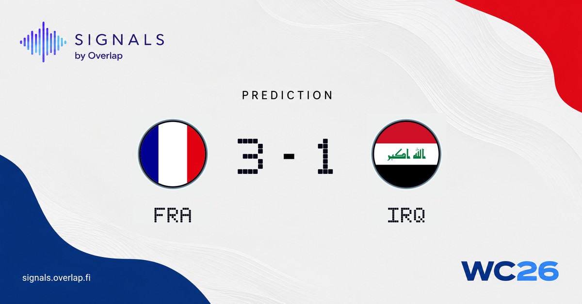 France 3-1 Iraq