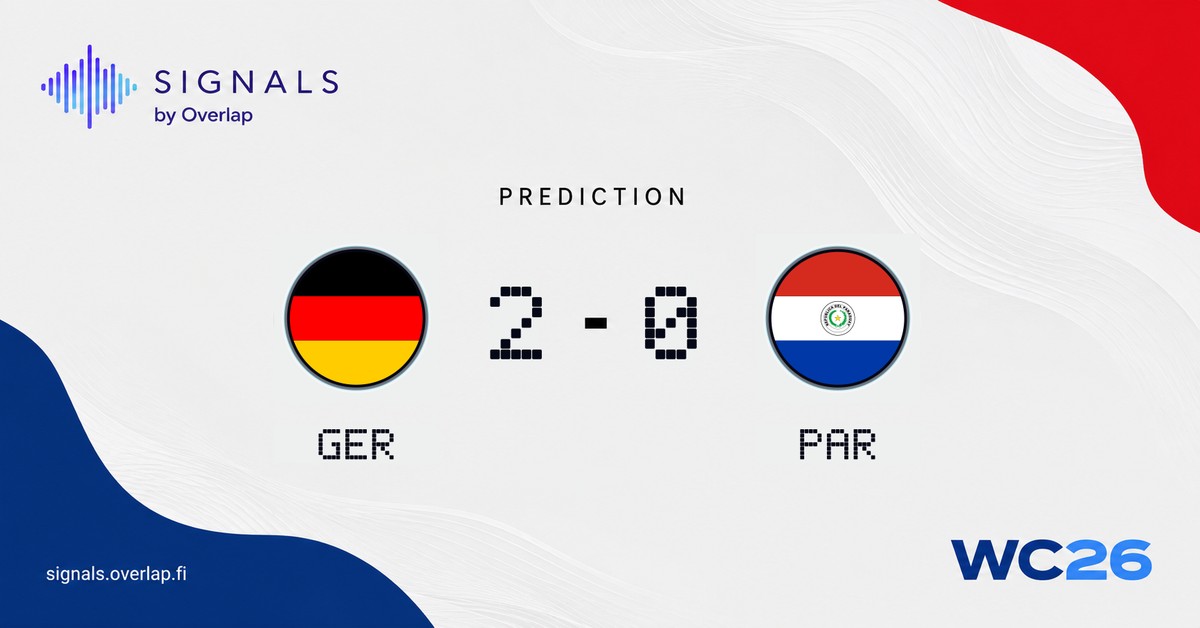 Germany 2-0 Paraguay